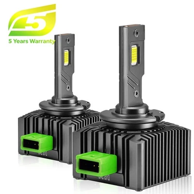 For Audi S4 2011-2017  LED Headlight Bulbs D3S D3R Incredibly Long-lasting 2x - Изображение 1 из 4