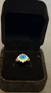 925 opal ring Size I - Picture 1 of 6