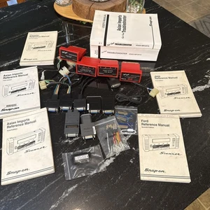 SNAP-ON MT2500 Lot Adapters, Keys, Fast Tracks, Manuals Ford Jeep GM Asian More - Picture 1 of 23