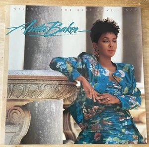 ANITA BAKER - GIVING YOU THE BEST THAT I GOT LP EKT 49 ELEKTRA 1988 VG++! - Picture 1 of 2