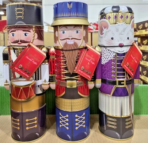 The Nutcracker 3-character Tins with Chocolate Truffles 12.3oz 350g (3 Tins) - Picture 1 of 2