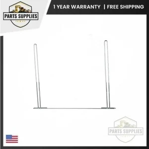 21" x 24" Chrome Mud Flap Hold Down Anti-Sail with Hardware - Bild 1 von 3