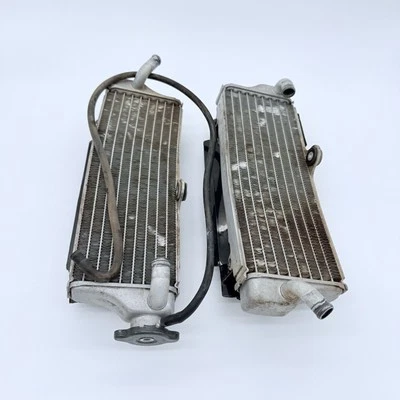 Husqvarna TE TC SMR OEM Radiators Left & Right Radiator w/ Guards - Image 1 of 4