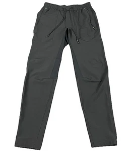 Lululemon Uomo Piccola Licenza Allenamento Snap Caviglia Jogger Nero Ventola LM5ACVS - Foto 1 di 11