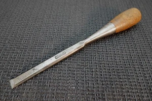 ANTIQUE  1/2" STANLEY EVERLASTING CHISEL No. 40:  USA . 3 PAT'D - Picture 1 of 10