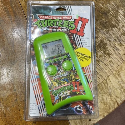 Teenage Mutant Ninja Turtles 2 Splinter Speaks TMNT II juego portátil Konami 1990 Foto 1 de 4