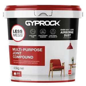 Gyprock CSR 4.5kg Less Mess Multi-Purpose Joint Compound - Picture 1 of 1