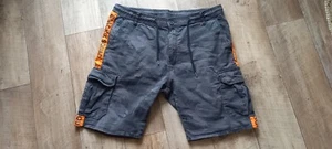 Camouflage gefleckt Armee Militär kurze Hose BLACK SQUAD 2XL TOP - Bild 1 von 9