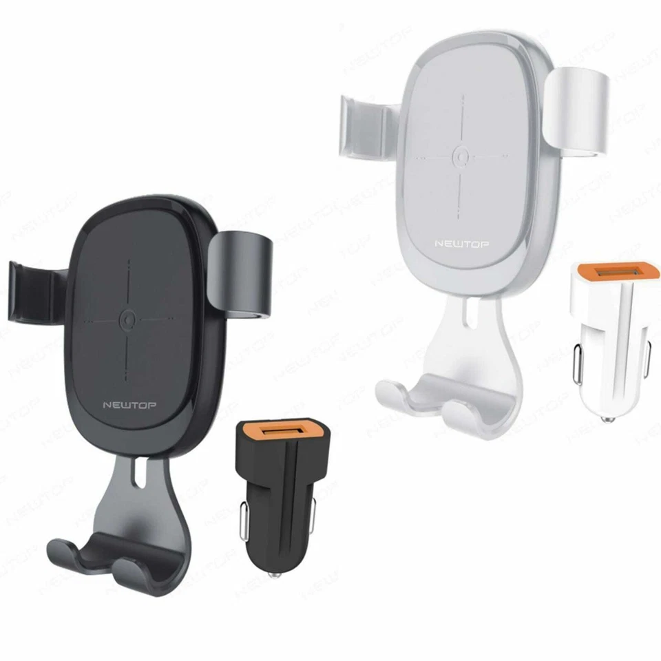 Supporto auto per cellulare con ricarica wireless veloce kit e caricatore KC01  - Immagine 1 di 1