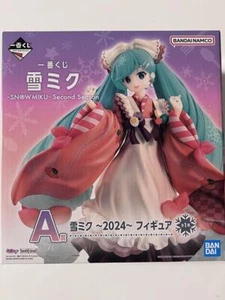 Ichiban Kuji Hatsune SNOW MIKU 2024 Second Season Prize A Figure Japan New F/S - Picture 1 of 3
