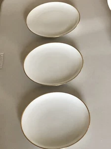 3 ANTIQUE HAVILAND DONHOFF SCHLEIGER 20 PARMELEE DOHRMANN DESSERT PLATES 7,5” - Picture 1 of 7