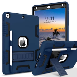 For iPad 9th 8th 7th 10.2" Shockproof Case Rugged Hard Stand Heavy Duty Cover - Afbeelding 1 van 8