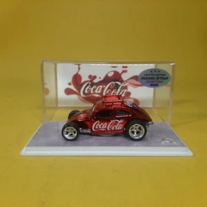 Hot Wheels VOLKSWAGEN BEETLE Red CHROME COCA COLA (WANGSTAR CUSTOM) REAL RIDERS - Picture 1 of 15
