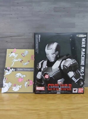 Figura Ironman Capitán América S.H.Figuarts War Machine Mark 3 MK-3 Guerra Civil Foto 1 de 4