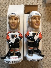 Jeremy Roenick & John LeClair Flyers Bobblehead SGA New In Box Free Shipping