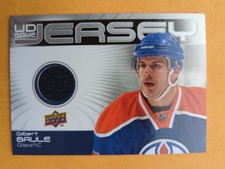 2010-11 UD Game Jersey Hockey Series 1 GJ-GB Gilbert Brule