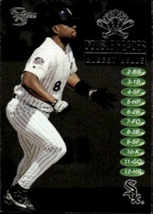 1998 SkyBox Dugout Axcess #2DH Albert Belle Double Header - Picture 1 of 2
