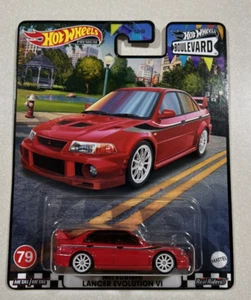 NUEVO 2023 Hot Wheels Boulevard #79 MITSUBISHI LANCER Evolution VI - Imagen 1 de 2