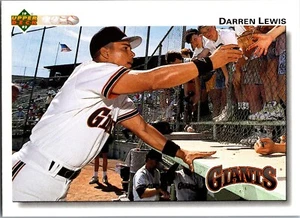 1992 Upper Deck - #565 Darren Lewis - Picture 1 of 2