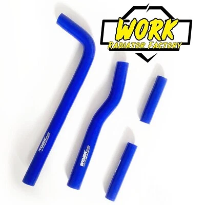 Blue Radiator Hose for Yamaha YZ250F 2001-2005/WR250F 2001-2006 2002 03 Silicone - Image 1 of 4
