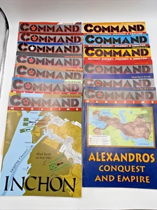 COMMAND Magazine War Games Strategy Lot of 13 ISSUES: 1-2, 5-15 - Picture 1 of 21