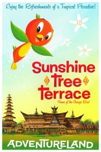 DISNEY SUNSHINE TREE TERRASSE #1 - SAMMLERPOSTER - KAUFEN SIE 2 ERHALTEN SIE 1 GRATIS!! - Bild 1 von 3