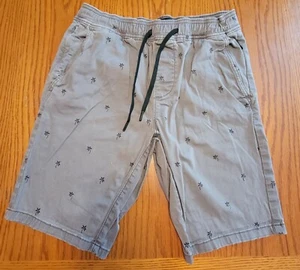 Men’s Gray Hollister XS Advanced Stretch Jogger Short 9” 26 x 9 Palm Tree - Picture 1 of 8
