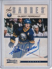 2012-13 Classics Signatures Autographs Gilbert Perreault AUTO - Buffalo Sabres