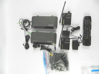 LOT (5) URC Universal Remote Control Kit MX-780 RFX-250 MRF-350 Emitters D321 - Image 1 of 4