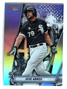 2019 BOWMAN'S BEST JOSE ABREU REFRACTOR CHICAGO WHITE SOX #29 - Picture 1 of 1