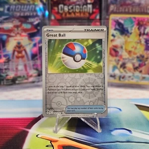 Great Ball - 183/193 - Paldea Evolved - Pokemon TCG - Reverse Holo - NM - Picture 1 of 2