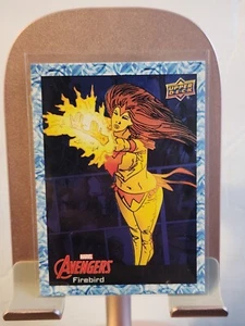 2024 Upper Deck Avengers Dave & Adams Blue Foil Firebird #26 - Bild 1 von 2
