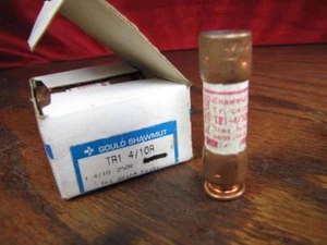 (10) Gould Shawmut TR1-4/10R Fuses 250v RK5 1.4a 2" Time Delay - Picture 1 of 1