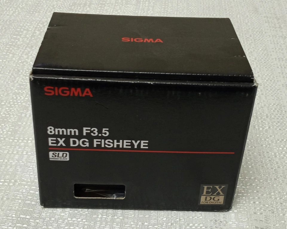 Sigma 8mm f3.5 EX DG Fisheye Lens for Nikon - Image 1 of 1