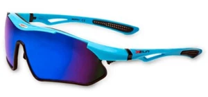 OCCHIALE SPORTIVO XFUN GLASSES XF03 BLU-LENTE BLU - Imagen 1 de 1