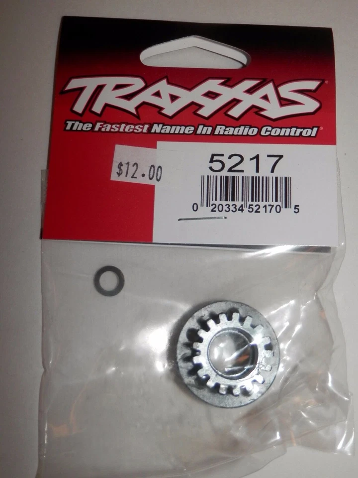 Traxxas Clutch Bell (17T 5x8x0.5mm Fiber Washer, 5mm E-Clip #5217 NIP - Image 1 of 1