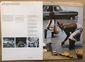 Mercedes 300 SEL „Test car in Africa“with naked ladies. Very rare 1966 catalogue - Bild 1 von 8