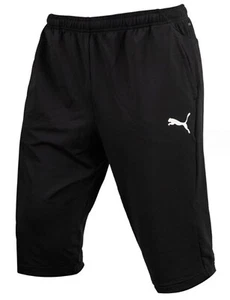 Puma Herren LIGA Training 3/4 Shorts Hose schwarz Fußball Soccer GYM Pant 65531503 - Bild 1 von 5