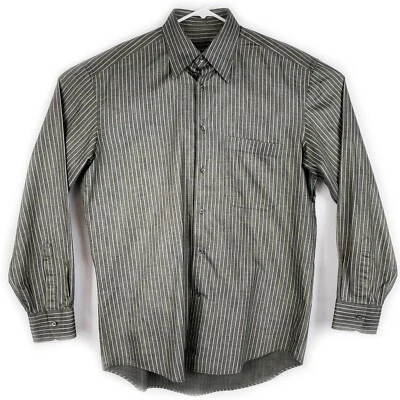 Рубашка Corneliani с длинным рукавом на пуговицах спереди мужская размер средний  - Изображение 1 из 4