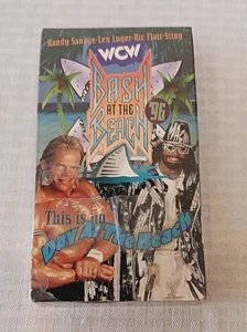 FACTORY SEALED Watermark WCW Wrestling VHS Video PPV WWE 1996 Bash Beach nWo WWF - Picture 1 of 2