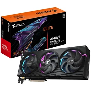 Gigabyte AORUS Radeon RX 9070 XT ELITE 16G GV-R9070XTAORUS E-16GD GDDR6 20Gbps - Picture 1 of 4