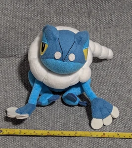 Pokemon Takara Tomy Frogadier 6 Zoll blau weiß Plüschtier Stofftier Puppe - Bild 1 von 13