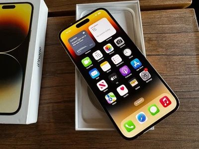 Apple iPhone 14 Pro Max 5G Smartphone 1TB   unlocked GOLD  78% Battery life - Image 1 of 4