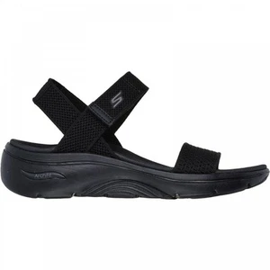 Skechers Go Walk Arch Fit 2.0 | Schwarz | Damen Fußgewölbestütze Sandalen - Bild 1 von 4