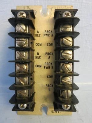 Bently Nevada 72326-01 Wiring Terminal Board PLC Bentley 72325-01 169 - Image 1 of 2