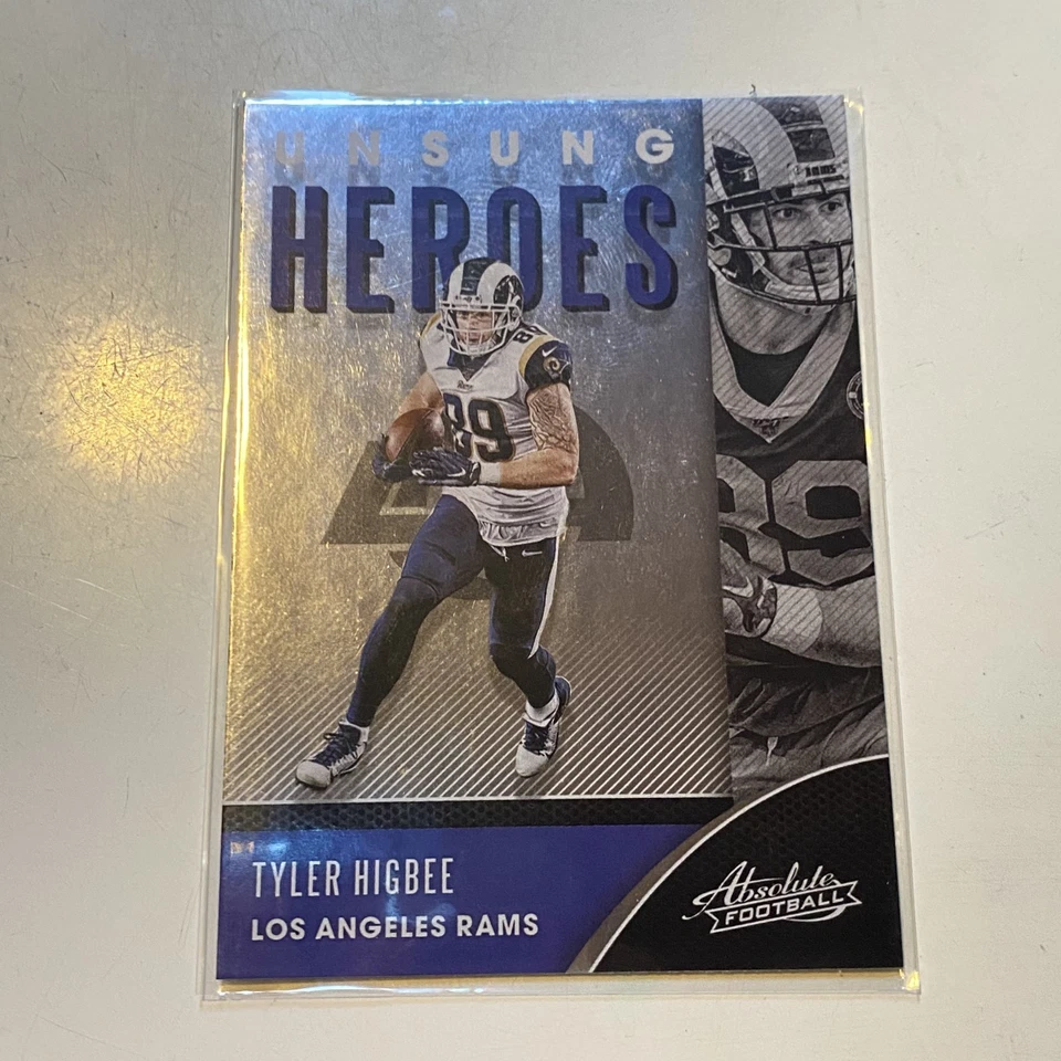 2020 Panini Absolute - Unsung Heroes Tyler Higbee - NFL Trading Card  - Image 1 of 1