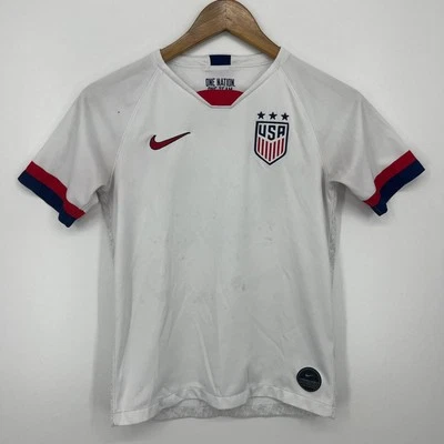 Футболка молодежная Nike USA размер L белая Vaporknit 2019 Олимпийские игры США - Изображение 1 из 4