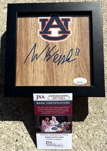 WALKER KESSLER SIGNED & FRAMED Floor JSA COA AUBURN TIGERS Basketball - Picture 1 of 2