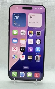 Apple iPhone 16 Pro Max 256GB Black Titanium (T-Mobile) Smartphone - ESN Issue - Photo 1 sur 12