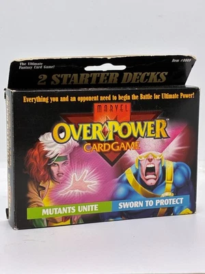 Marvel OverPower 2 Starter Deck Mutants Unit Sworn to Protect Card Game Set - Image 1 of 4